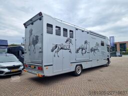 Scania P94 Roelofsen 5paards paardenvrachtwagen met li...