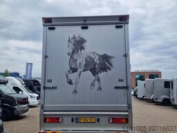 Scania P94 Roelofsen 5paards paardenvrachtwagen met li...