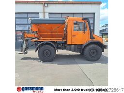 Unimog U 130 4x4, Kipper, Zapfwelle vorne+hinten,