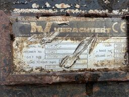 Verachtert RR-4 - SKELETON ROCK BUCKET + TEETH / Godet à c...