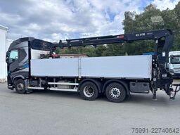 VOLVO FH 500 Baustoff LKW Mit Hiap Ladekran 177K