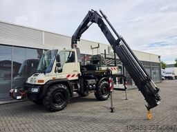 MERCEDES-BENZ U 400 Kran Hiab 166-5/Funk/Seilwinde/LOF Zul.