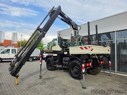 MERCEDES-BENZ U 400 Kran Hiab 166-5/Funk/Seilwinde/LOF Zul.