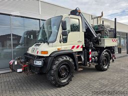 MERCEDES-BENZ U 400 Kran Hiab 166-5/Funk/Seilwinde/LOF Zul.