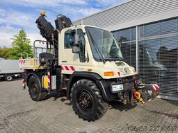MERCEDES-BENZ U 400 Kran Hiab 166-5/Funk/Seilwinde/LOF Zul.