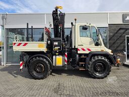 MERCEDES-BENZ U 400 Kran Hiab 166-5 Funk Seilwinde LOF Zul.