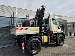 MERCEDES-BENZ U 400 Kran Hiab 166-5 Funk Seilwinde LOF Zul.
