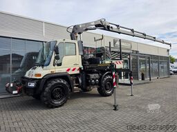 MERCEDES-BENZ U 400 Kran Hiab 166-5 Funk Seilwinde LOF Zul.