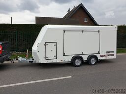 Brian James Trailers Race Sport 340-450 geschlossener Fahrzeugtransporter 450x200x178cm 2600kg  verfügbar