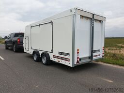 Brian James Trailers Race Sport 340-450 geschlossener Fahrzeugtransporter 450x200x178cm 2600kg  verfügbar