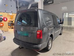 Volkswagen Caddy 4x4 with 2 sets of tires and interior fittin