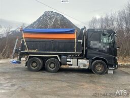 Volvo FH540 plow rigged 6x4 tipper truck w/ planer blade