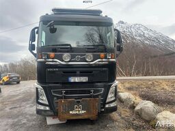 Volvo FH540 plow rigged 6x4 tipper truck w/ planer blade