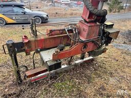 HMF 1150 crane with grab.