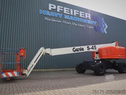Genie S45 Valid inspection, Diesel, 4x4 Drive, 15.72 m W