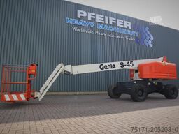 Genie S45 Valid inspection, Diesel, 4x4 Drive, 15.72 m W