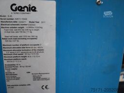 Genie S45 Valid inspection, Diesel, 4x4 Drive, 15.72 m W