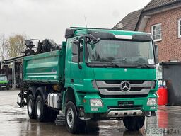 MERCEDES-BENZ Actros 3348 6x6 Kipper mit HIAB 1300RS 83