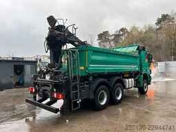 MERCEDES-BENZ Actros 3348 6x6 Kipper mit HIAB 1300RS 83