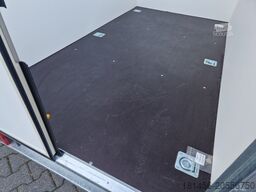 trailershop Kofferanhänger mit Deckel 245x130x140cm 750kg 100kmH 205cm hoch