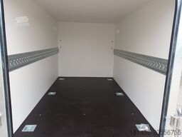 Other kompakter Koffer grauweiß Gesamthöhe 185cm 750kg mit Stützrad Stützen Zurrsystem 100km/H