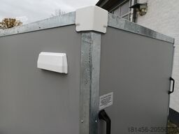 Other kompakter Koffer grauweiß Gesamthöhe 185cm 750kg mit Stützrad Stützen Zurrsystem 100km/H