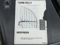 Volvo FM 300 6x4 + (25.8m!) PRITSCHE + KRAN HIAB 245 ...