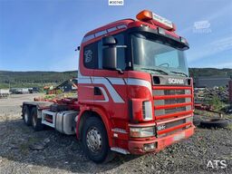 Scania R124 Hook truck. Partial Rep. object.