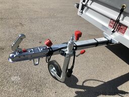 KOCH U4 mit Plane 1100 grau Kastenanhänger ungebremst