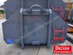 Decker Containerbau Abrollcontainer, Bayernbox, Pendelklappe