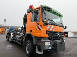 MERCEDES-BENZ Actros 2632 6x4/2 Meiller  + HMF Kran