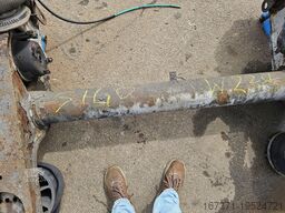 SAF TRAILER AXLE | SINGLE TIRES| DISC.