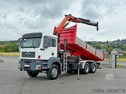 MAN TGA 26.400 * KIPPER 6,00m + PK 15500 * 6x4 * TOP