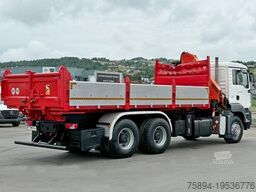 MAN TGA 26.400 * KIPPER 6,00m + PK 15500 * 6x4 * TOP