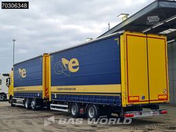 Volvo FH 460 6X2 LNG Engine Curtainside Combi Sliding...