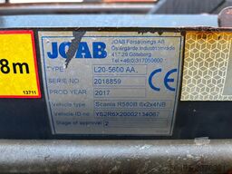 Scania R 580 6x2*4 JOAB L 20 ton / L=5600 mm / RETARDER