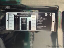 SCANIA S 650 V8 4x2 Retarder , 2tanks , Top Auto