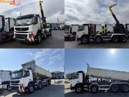 Camion con cassone intercambiabile VOLVO FMX 460 8x4 SWS Haken,Kipper,welaki