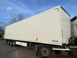 Krone 3 ass geisoleerde oplegger met laadklep