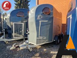 Cheval Liberté Gold One single Alu Pferdeanhänger Neu