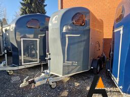 Cheval Liberté Gold One single Alu Pferdeanhänger Neu