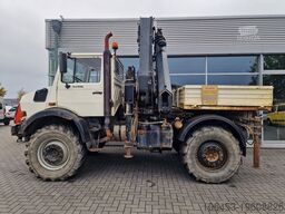 MERCEDES-BENZ Unimog U 2150 Hiab 225 - E 3 Kran 4 x 4 Allrad