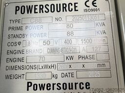 Cummins 4BTA3.9-G11 - 88 kVA Generator - DPX-19834