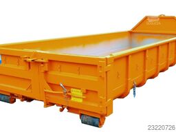 A1 Container Normbehälter 10 m³ ? Doppelflügeltür ? RAL 2011 Tieforange ? Normbehälter / Außenlager A1 WEST