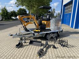 Berger Kraus BK1300JSR mit Kubota Motor + Schwenkarm