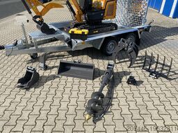 Berger Kraus BK1300JSR mit Kubota Motor + Schwenkarm