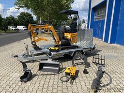 Berger Kraus BK1300JSR mit Kubota Motor + Schwenkarm