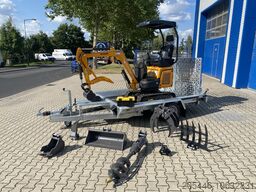 Berger Kraus BK1300JSR mit Kubota Motor + Schwenkarm