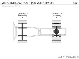 MERCEDES ACTROS 1845+VOITH+HYDR