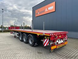 Broshuis 750cm extendable flatbed trailer / SAF + drumbr...